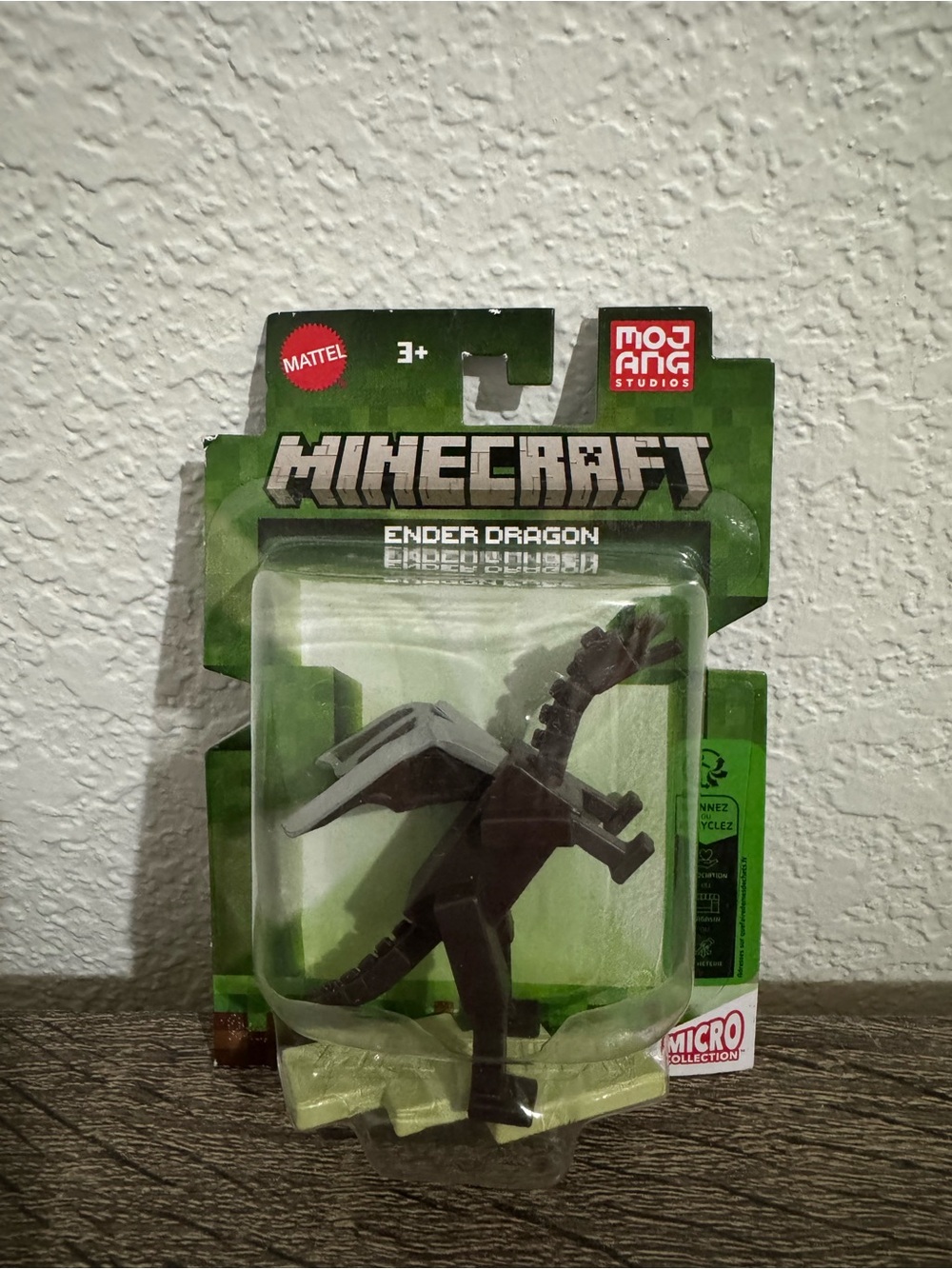 Mattel Minecraft Ender Dragon Toy - Black and Green